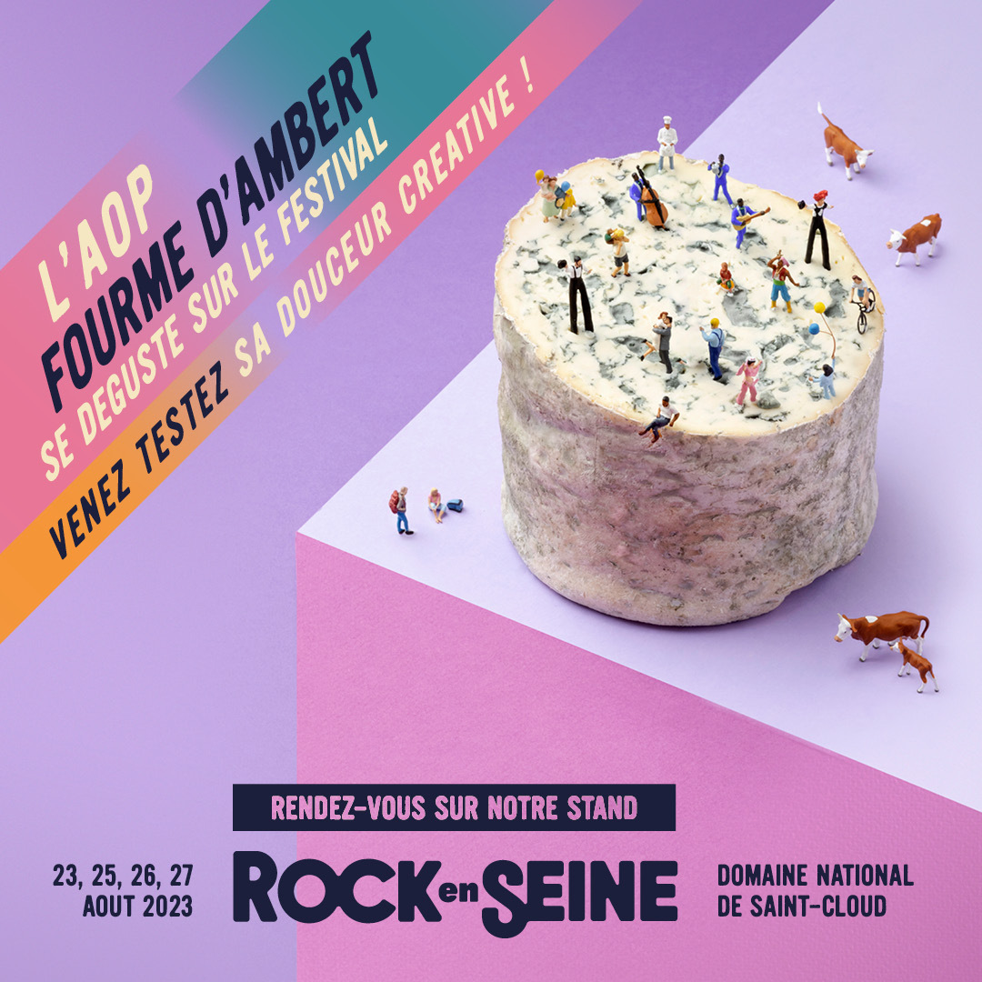 Rock En Seine X Aop Fourme D Ambert Fromage Aop Fourme D Ambert